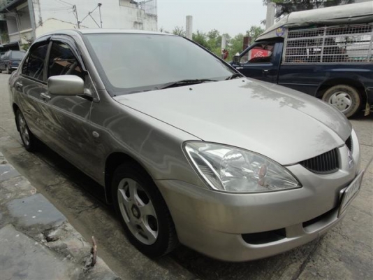 ขาย 2004 Mitsubishi New Lancer GLXi 1.6 AT สีบรอนซ์ทอง เบาะหนัง วิ่งน้อยมาก สภาพดี ราคาถูกจัดแนนซ์ได้เต็ม ขาย 2004 Mitsubishi New Lancer GLXi 1.6 AT สีบรอนซ์ทอง เบาะหนัง วิ่งน้อยมาก สภาพดี ราคาถูกจัดแนนซ์ได้เต็ม