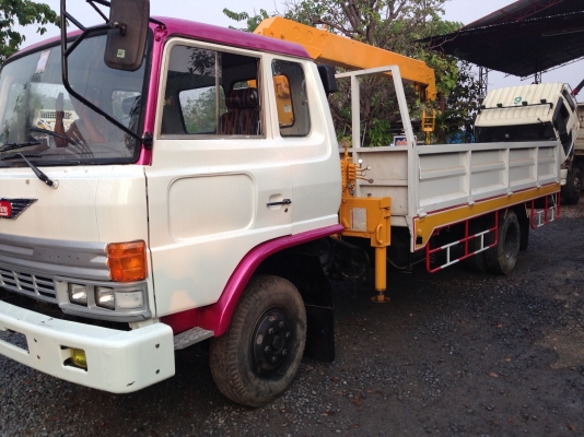 6ล้อHINo185แรงเครนTADANo 3ตัน6เมตร