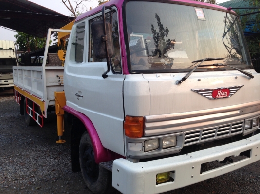 6ล้อHINo185แรงเครนTADANo 3ตัน6เมตร 6ล้อHINo185แรงเครนTADANo 3ตัน6เมตร