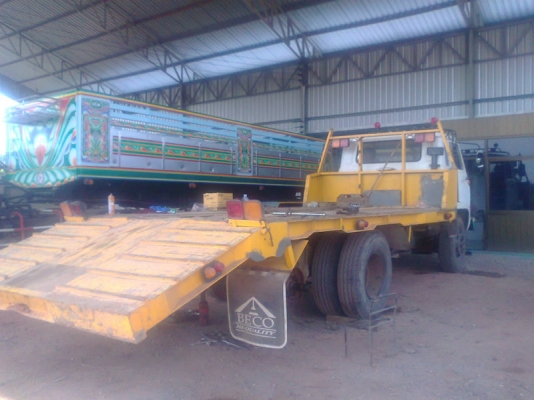 ขายเทรเลอร์ 10 ล้อ 1 เพลา HINO JCM