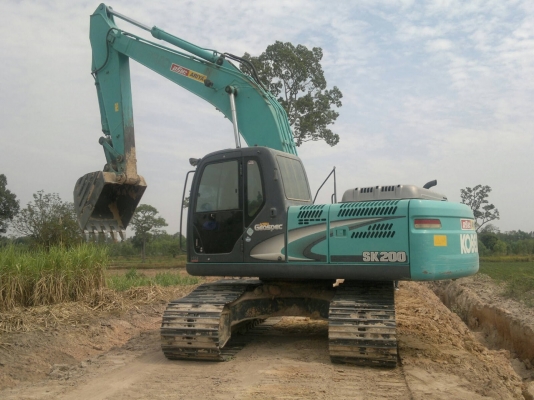 ขายด่วน!! KOBELCO SK 200-8 YN-11 ไมล์ ชม.8000 สภาพสวยๆๆค่ะ