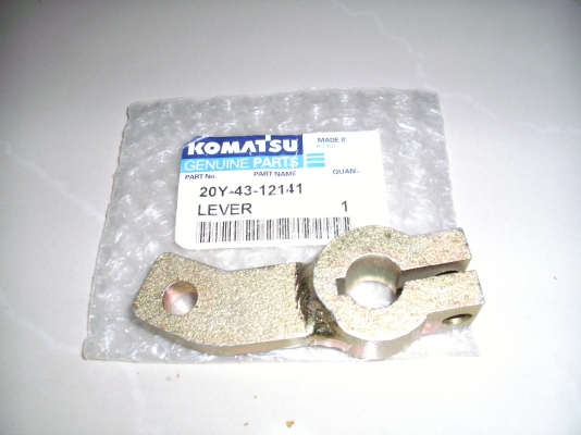 KOMATSU PC100-5,PART NO.20Y-43-12141 LEVER