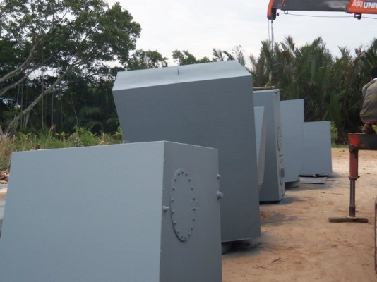 บริการพ่นทราย - พ่นสี