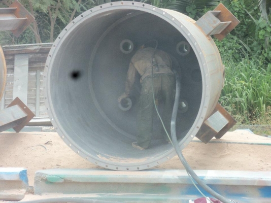 บริการพ่นทราย - พ่นสี บริการพ่นทราย - พ่นสี