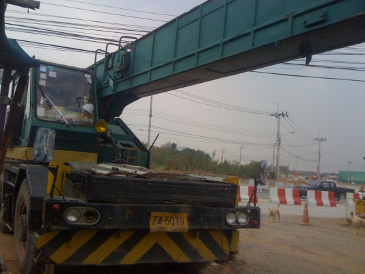 ขายรถเครน 4 ล้อ 20 ตัน KATO  20 H ปั๊ม 3 ตอน  ขาตรง เอกสารเล่มทะเบียน