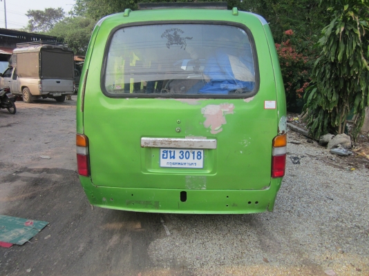 ขายรถตู้หัวจรวดพร้อมใช้ประหยัดน้ำมันติดngvลงเล่ม