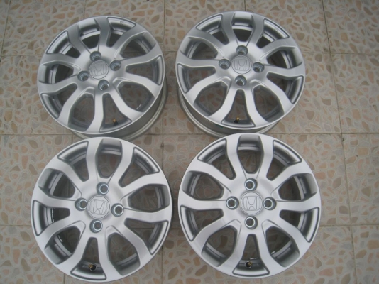 ขายล้อแม็ก Honda brio Amaze 14"x5" 4รู100 et +50 (081-3747940)