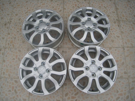 ขายล้อแม็ก Honda brio Amaze 14"x5" 4รู100 et +50 (081-3747940)
