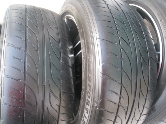 ขายล้อแม็ก Lenso es6 17"x7.5" et 42 5รู 114 + ยางปี 11 (081-3747940)