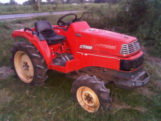 Kubota saturn x20 20แรง 4wd กว้าง 1.20ม.