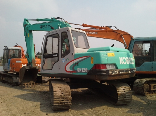 ขายด่วน KOBELCO SK 120 มาร์คทรี เก่านอก ยังไม่เคยใช้งานในไทย สภาพดีมาก ๆๆ ไฟฟ้าครบ เครื่องปั้มดี ซีเรียลสูง ขายด่วน KOBELCO SK 120 มาร์คทรี เก่านอก ยังไม่เคยใช้งานในไทย สภาพดีมาก ๆๆ ไฟฟ้าครบ เครื่องปั้มดี ซีเรียลสูง