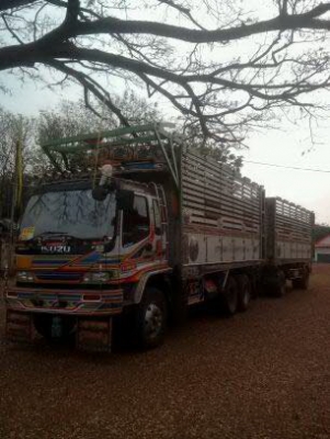 ขายรถพ่วง 18 ล้อ 2 เพลา แม่-ลูก ดั้ม กระบะเนียมคอกเกษตร ISUZU DECA 270 ยูโรวัน ปี.45 รถสวยมากหนีไม่ออก สนใจรีบจองด่วน