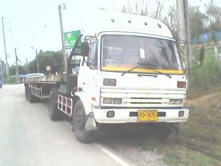 ขายรถห้าง 6 ล้อ หัวลาก NISSUN CP180  180 แรงสีทำใหม่+หางพนัส 2 เพลา 12 เมตร สวยสีทำใหม่ พร้อมใช้งาน