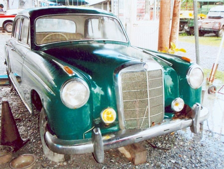 ขายด่วน!!! รถโบราณ Benz 190 สีเขียว!! ขายด่วน!!! รถโบราณ Benz 190 สีเขียว!!