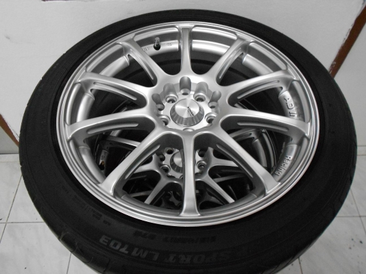 ขายล้อแม็ก Advan RS ขอบ 17 5/100,114 พร้อมยางปลายปี 10 ขายล้อแม็ก Advan RS ขอบ 17 5/100,114 พร้อมยางปลายปี 10