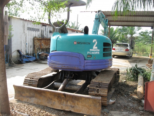 ขายแบคโฮ sumitomo pc40 FR-2สภาพสวย พร้อมใช้งาน ราคาถูก เจ้าของขายเองต่อรองราคาได้คะ
