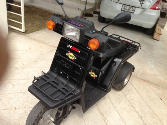 3ล้อ HONDA GYRO X เครื่องดีสต๊าทมือ-เท้าไฟติดทุกดวงอุปกรณ์มีอยู่ครบ