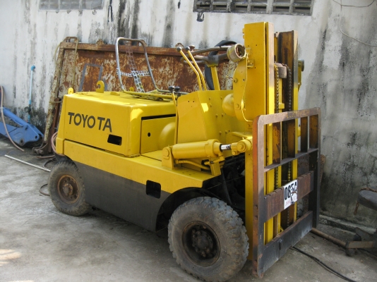 ขายรถยก TOYOTA ไม่มีงา เครื่องเบนซิน เก่านอก สภาพสวยพร้อมใช้งาน ราคาถูก