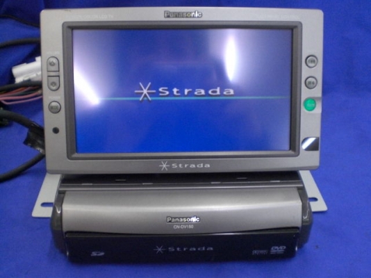 ขายจอตั้งติดรถยนต์พร้อมเครื่องเล่นdvd vcd mp3ของpanasonic