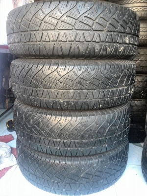 ขายยาง MICHELIN LATITUDE CROSS 245-70-16 ปี13 ดอกหนา เนื้อนิ่ม ชุดละ 7,000 บาท