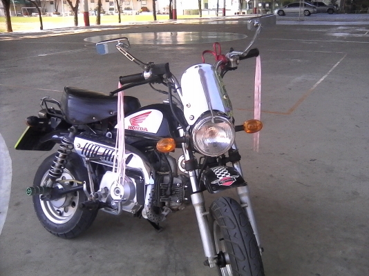 มั้งกี้ 125 น่ารัก สตาร์ทมือ ครับ