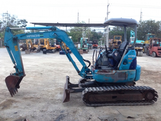 แบคโฮเล็ก ฮิตาชิ HITACHI  EX35U เก่าญี่ปุ่นแท้ สวยคุ้ม
