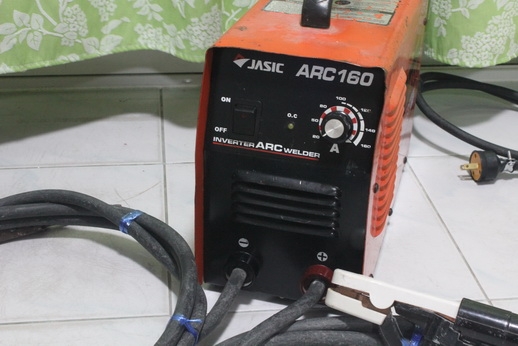 ตู้เชื่อมระบบอินเวอร์เตอร์ JASIC ขนาด160A สภาพพร้อมใช้งานอุปกรณ์ครบครับ