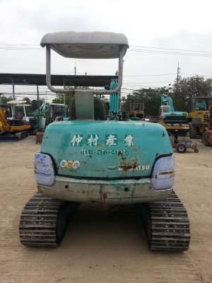 แบคโฮเล็ก KOMATSU PC40-7 เก่าญี่ปุ่นแท้ แทรคเหล็กใหม่ แบคโฮเล็ก KOMATSU PC40-7 เก่าญี่ปุ่นแท้ แทรคเหล็กใหม่