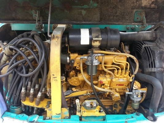 แบคโฮเล็ก KOMATSU PC40-7 เก่าญี่ปุ่นแท้ แทรคเหล็กใหม่