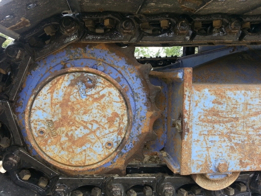 แบคโฮเล็ก KOMATSU PC40-7 เก่าญี่ปุ่นแท้ แทรคเหล็กใหม่