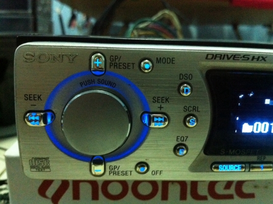 Sony CDX-F7710S 4V 3ปรีเอ้า MP3 CD FMไทย AUX มือ2 สภาพสวย