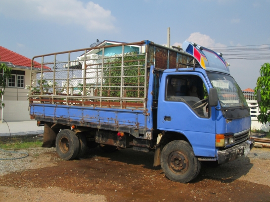 ISUZU-NQR66LX5T-71.เครื่อง4HF1.ยาว4,30เมตรครัชซีสวย.หลังF.หัวเก๋งต้องเก็บสี.ราคา340,000.