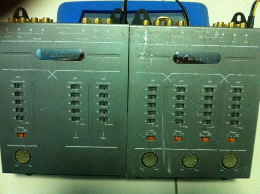 ชุด Crossover Nakamichi EC-204และ EC-302 มือ2 ญี่ปุ่น