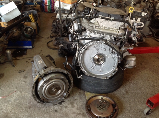 เกียร์ Benz 7 G Tronic No.722 908 0 อยู่ในเครื่องยนต์รหัส 651 924 รุ่น 250 CDI