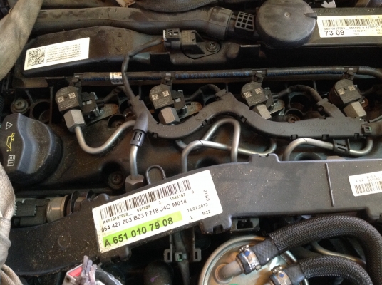 เกียร์ Benz 7 G Tronic No.722 908 0 อยู่ในเครื่องยนต์รหัส 651 924 รุ่น 250 CDI