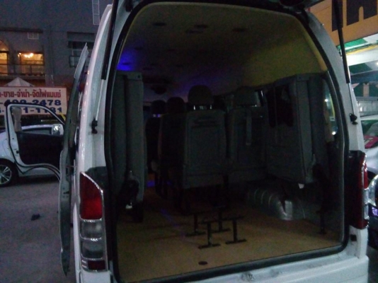 ขายด่วนๆ. รถตู้TOYOTA COMMUTER. ตู้ D4D  2500  CC   MT 2007  เต็มๆ. ราคา 555,000 บาทค่ะ. โทร 0922726669 ตันหยงค่ะ