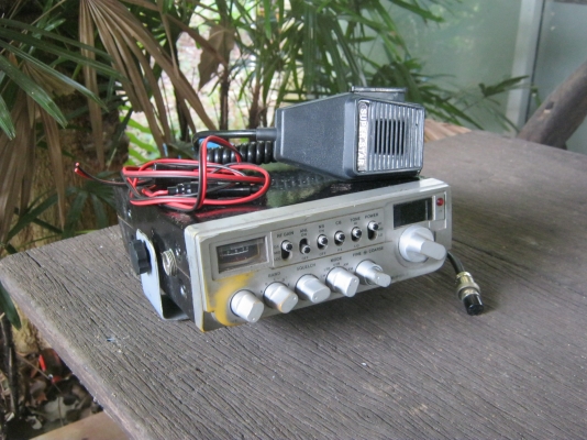 ขายวิทยุมดดำ SUPERSTAR 27MHz ไฟแดง (แท้ญี่ปุ่น)