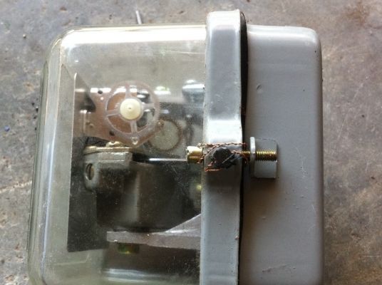 มิเตอร์แสดงการใช้ไฟฟ้าเฟสเดียว CT 15(45 A.) สภาพใหม่มากใช้มาถึงเดือน