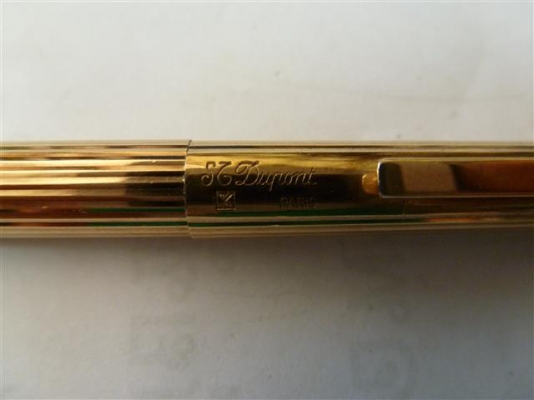 ปากกา dupont ด้ามทอง