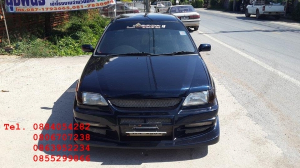 ขาย Toyota Soluna ปี 40 สีน้ำเงิน ชุดแต่งรอบคัน ราคา 88,000 บาท +++++++++