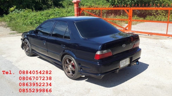 ขาย Toyota Soluna ปี 40 สีน้ำเงิน ชุดแต่งรอบคัน ราคา 88,000 บาท +++++++++