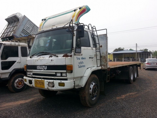 ขาย10ล้อ1เพลา อีซูซุพื้นเรียบ เครื่อง6BG1 175แรง คัชซีFVM12QY ยาว7.20ม พ.เพาเวอร์ เบรกทิฟฟี่ เครื่องดี คัชซีสวย ยางดี ภายในสวย แอร์เย็น สภาพพร้อมใช้งาน เอกสารพร้อมโอน จัดไฟแนนซ์ได้ เงื่อนไขง่ายๆวันเดียวรับรถ สนใจโทร 090-8588220คุณนะ 093-3258446คุณบิวตี้ I