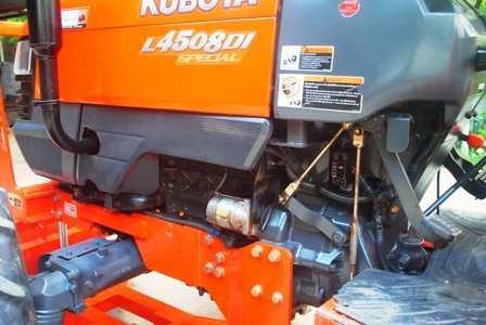 ขายรถไถKubota L4508DI สเปเชียล(4WD) พร้อมใบมีดหน้า และโรตารีช้าง