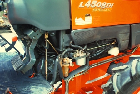 ขายรถไถKubota L4508DI สเปเชียล(4WD) พร้อมใบมีดหน้า และโรตารีช้าง