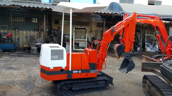 ขาย รถขุด KUBOTA รุ่น KH5 แทร็กเหล็ก มือสองญี่ปุ่น