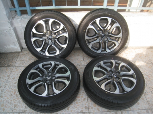 ขายล้อแม็กป้ายแดง New Mazda2 16"  สนใจติดต่อเล็กคลองสามครับ 081-3747940