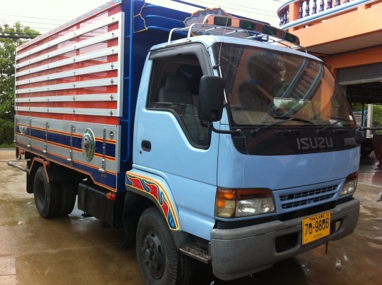 ISUZU NPR ดั้ม คัสซี NPR66LX5T-7102864 ช่วงล่าง F ยางใหม่ 6 เส้น แอร์เย็น ทะเบียนพร้อมโอน