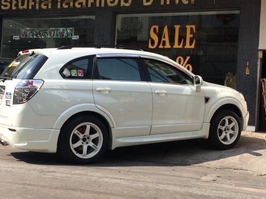 เชฟโรเรจ Captiva ปี 2010(กันยายน) 2.0 LSX (ดีเซล) สีขาวมุก ประกันภัย ชั้น 1 (กรุงเทพประกันภัย) ชุดแต่งรอบคัน  TV รถส่วนตัว ใช้เอง สภาพดีมาก  ขาย 599,000 บาท 089-929-9779