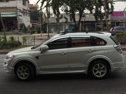 เชฟโรเรจ Captiva ปี 2010(กันยายน) 2.0 LSX (ดีเซล) สีขาวมุก ประกันภัย ชั้น 1 (กรุงเทพประกันภัย) ชุดแต่งรอบคัน  TV รถส่วนตัว ใช้เอง สภาพดีมาก  ขาย 599,000 บาท 089-929-9779