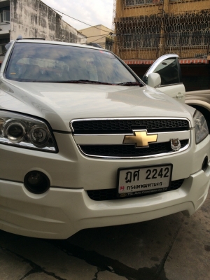 เชฟโรเรจ Captiva ปี 2010(กันยายน) 2.0 LSX (ดีเซล) สีขาวมุก ประกันภัย ชั้น 1 (กรุงเทพประกันภัย) ชุดแต่งรอบคัน  TV รถส่วนตัว ใช้เอง สภาพดีมาก  ขาย 599,000 บาท 089-929-9779